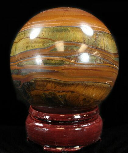 Polished Tiger's Eye Sphere #37612